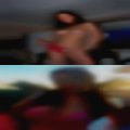 Swingers couple beach